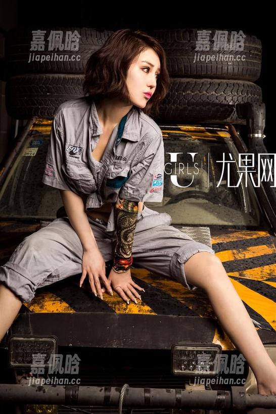 尤果网-叶希 尤果网 - 在线写真时光:叶希与她的浴缸泡泡梦