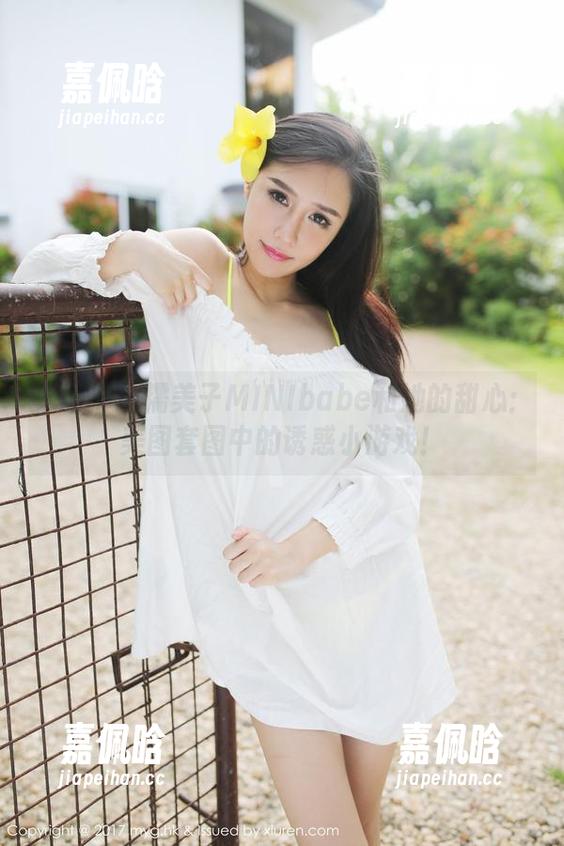 美媛馆-糯美子MINIbabe 美媛馆 - 糯美子MINIbabe和她的甜心:美图套图中的诱惑小游戏!