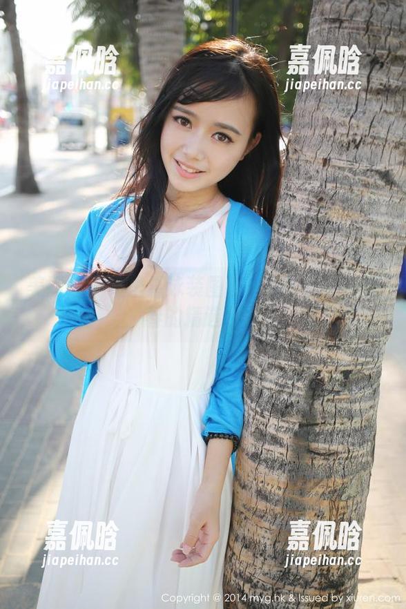 美媛馆-绮里嘉 美媛馆 - 绮里嘉泳装图包:海的蔚蓝与青春的精选交织